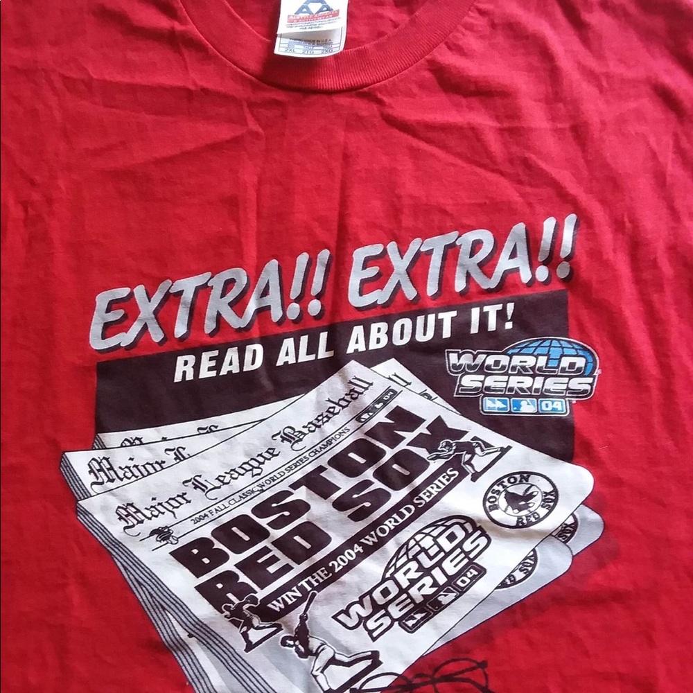 2004 Red Sox Champions T Shirt